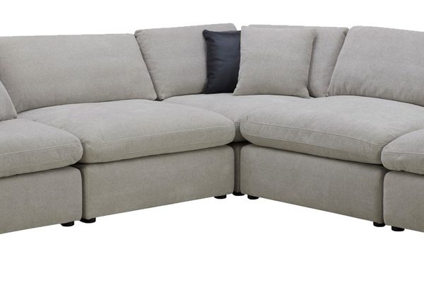 Modulux 5-Piece Modular Sofa Chaise | Fly By Night Furniture